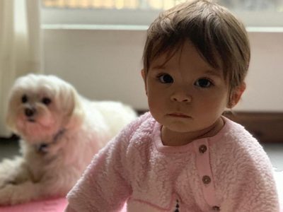 Celosita: Ema, la hija de Eugenia Tobal, no resistió compartir el cariño de mamá y lo solucionó así