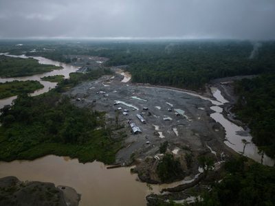 ONU advierte a Colombia de la contaminación por mercurio que deja la minería ilegal de oro