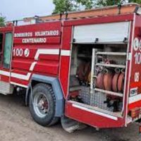 Personal Bomberos de Centenario salvaron a un nene de 3 años