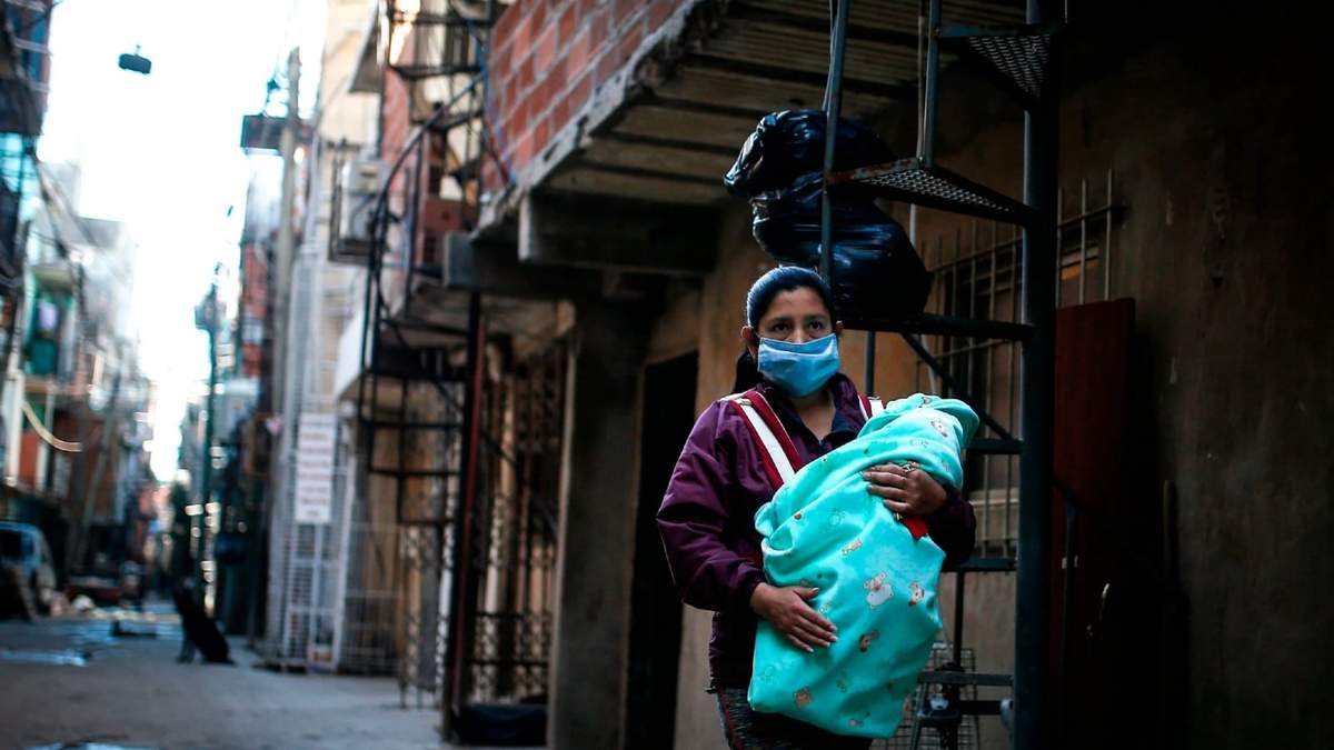 Coronavirus en la Villa 31. Fuente: (Twitter)