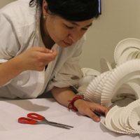Textiles de Lourdes González Osnaya/MUCA-Roma