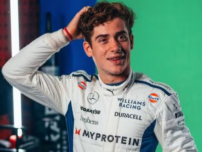 Soltó el volante: Franco Colapinto mostró sus habilidades en otro deporte