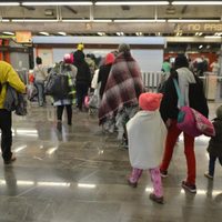 Más de dos mil migrantes abandonan albergue en la CDMX