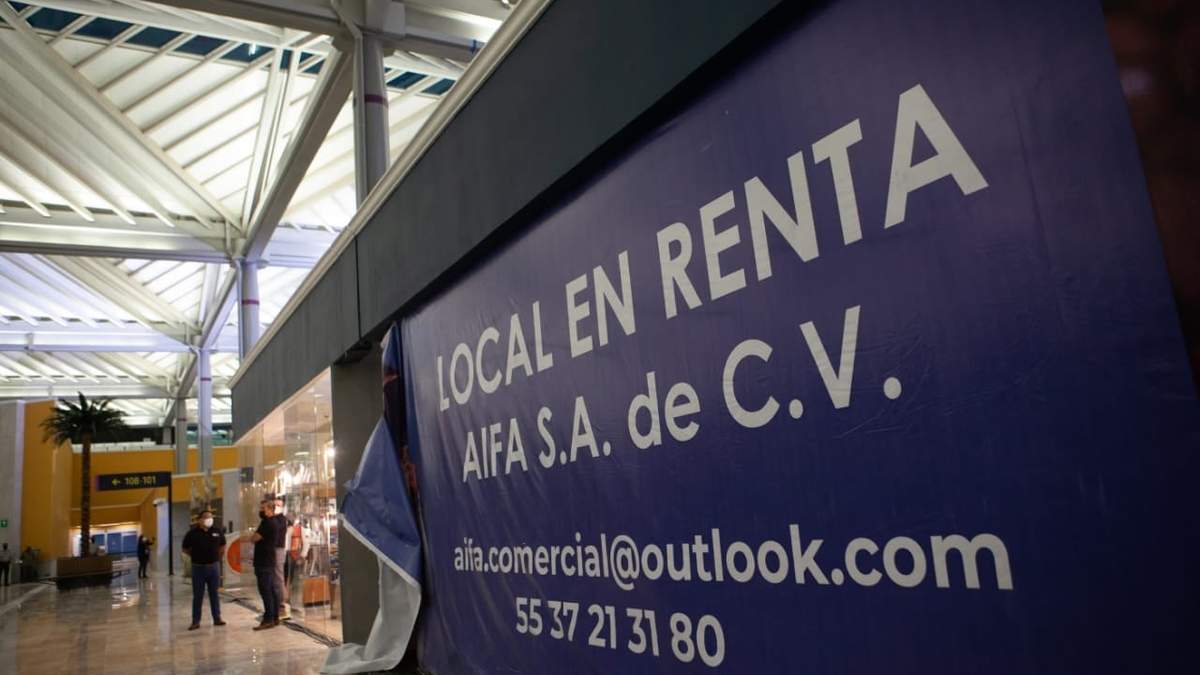 Local en renta en la nueva terminal aérea
