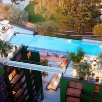 Construirían una piscina aérea en Londres para el 2021