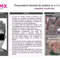 Cae presunto asesino de una custodia del Reclusorio Oriente