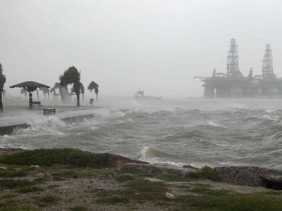 México: el huracán Hanna llegó a las costas de dos estados