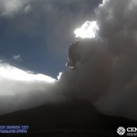 Reportan caída de ceniza en municipios de Morelos