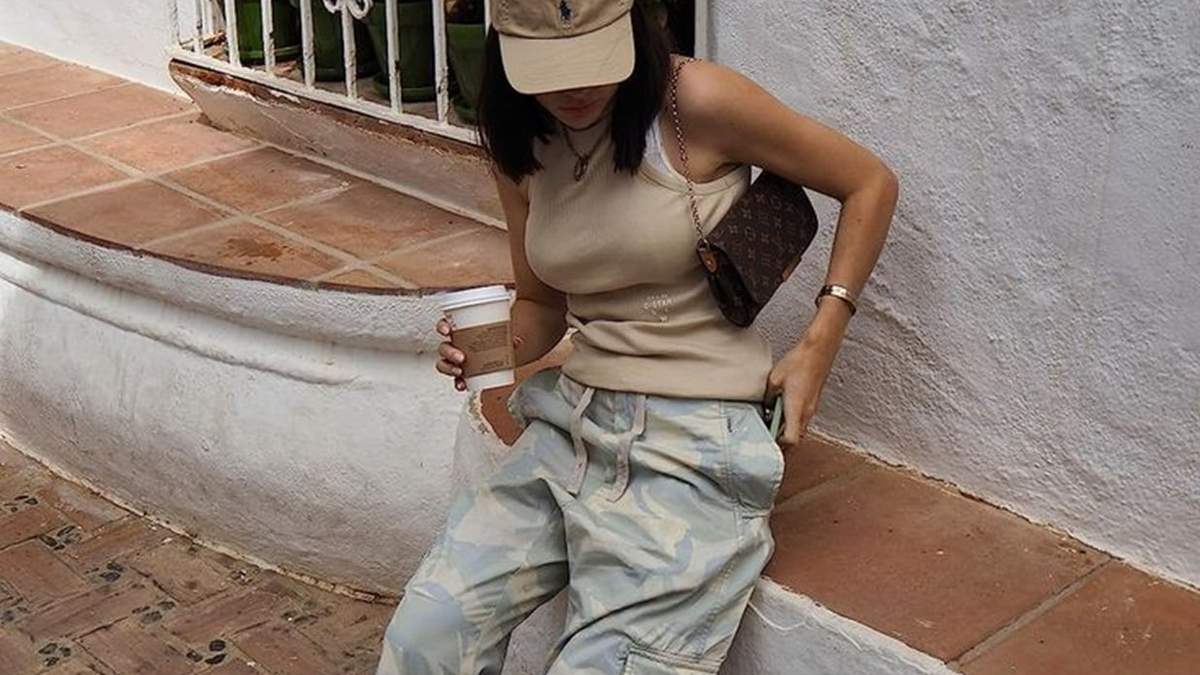 Pantalones cargo. Fuente: (Instagram)