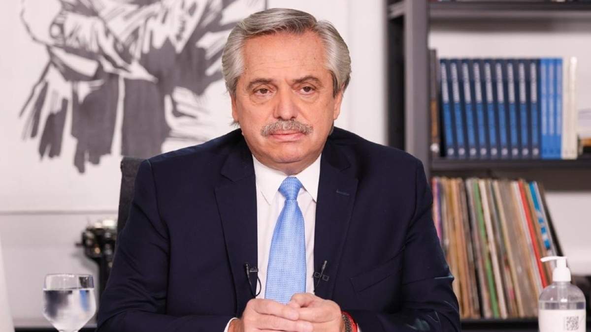 El presidente de la Nación, Alberto Fernández. Fuente: (Twitter)