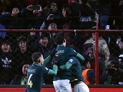 Bolivia le ganó a Brasil y quedó en el repechaje