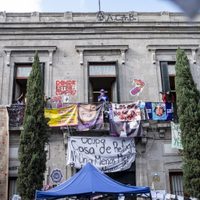 INAH exige a víctimas pagar por daños en exedificio de CNDH