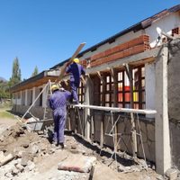Tras los reclamos, se retomó la obra de ampliación en la Escuela 161 de San Martin de los Andes