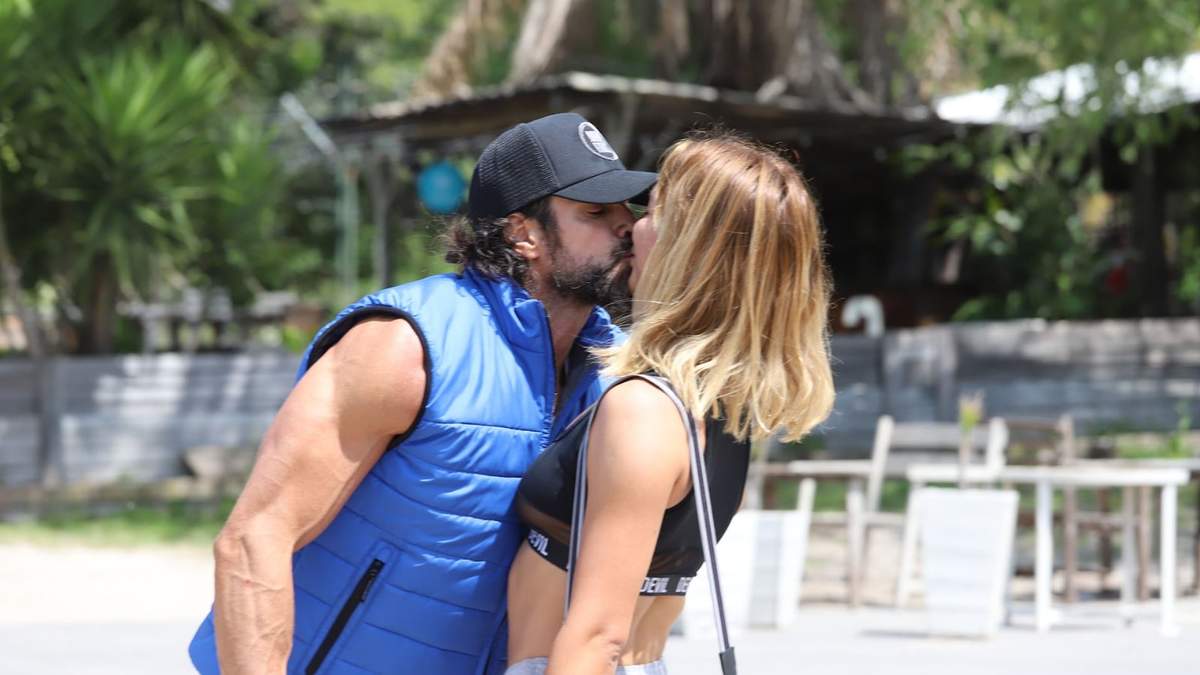 Flor Vigna y Luciano Castro. Fuente: (Twitter)