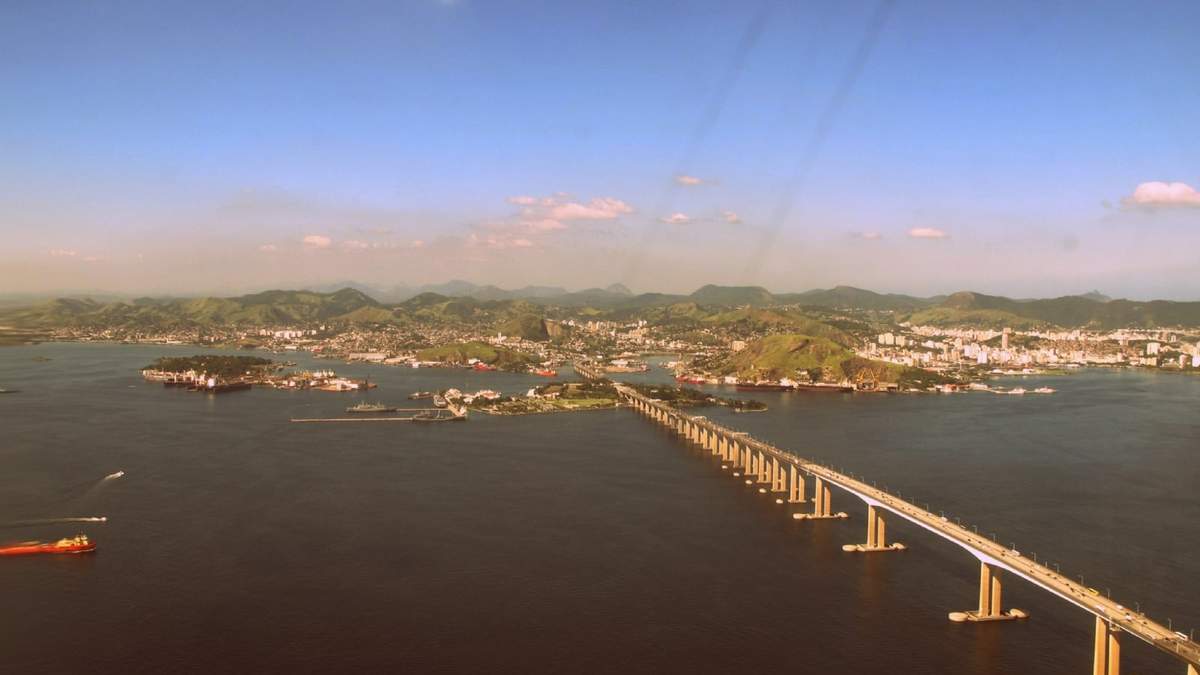 Puente Rio de Janeiro-Niteroi. Fuente: (Twitter)