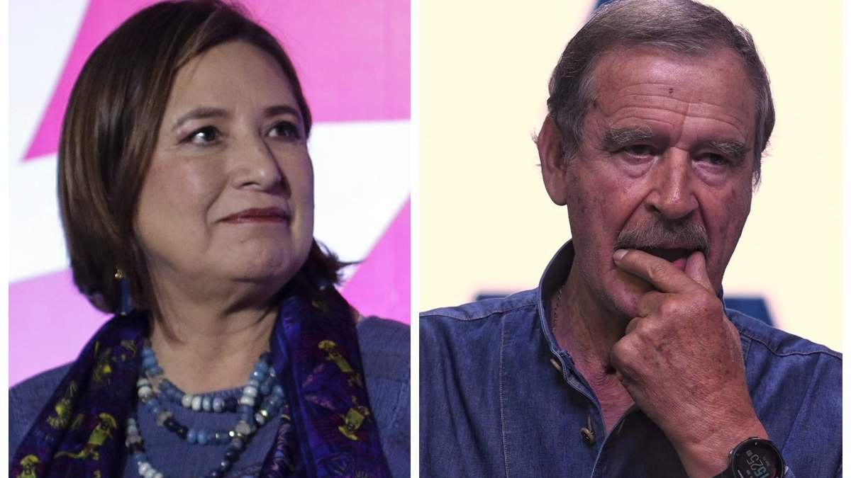 Xóchitl Gálvez y Vicente Fox