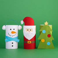 No tires los tubos de cartón de papel higiénico: así podés hacer cajitas de regalo para Navidad