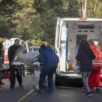 Terrible accidente en la ruta de los Siete Lagos: motociclista fue hospitalizado