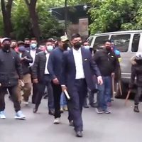 Alejandro Moreno culpa a Ulises Ruiz y Nallely Gutiérrez por los disturbios en la sede del PRI