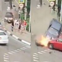 Auto arrolla a peatones en Sochi, sede del Mundial de Rusia; hay un muerto y tres heridos (Video)
