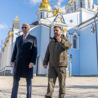 Ucrania ensalza la visita de Biden como "señal inequívoca" para la unión contra Rusia