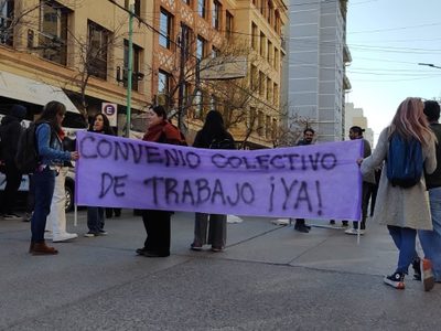 Judiciales se movilizan al Tribunal Superior de Justicia