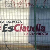 Sheinbaum pide a sus simpatizantes que borren bardas y guarden lonas con su propaganda