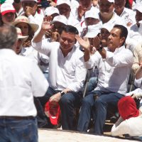En Pachuca, Meade pide convencer a los 'confundidos” para que voten por él