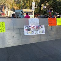 Bloqueo en Pedregal de Santa Úrsula, Coyoacán; vecinos protestan contra proyecto de trolebús