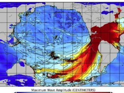 El asteroide que acabó con los dinosaurios también provocó un gigantesco tsunami global