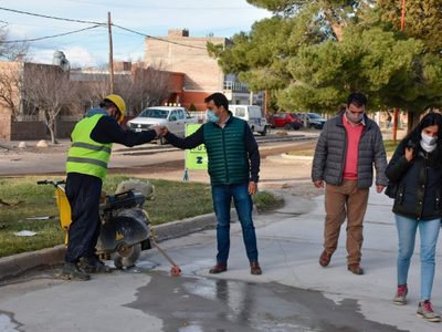 Zapala avanza a paso firme con obras de pavimentación