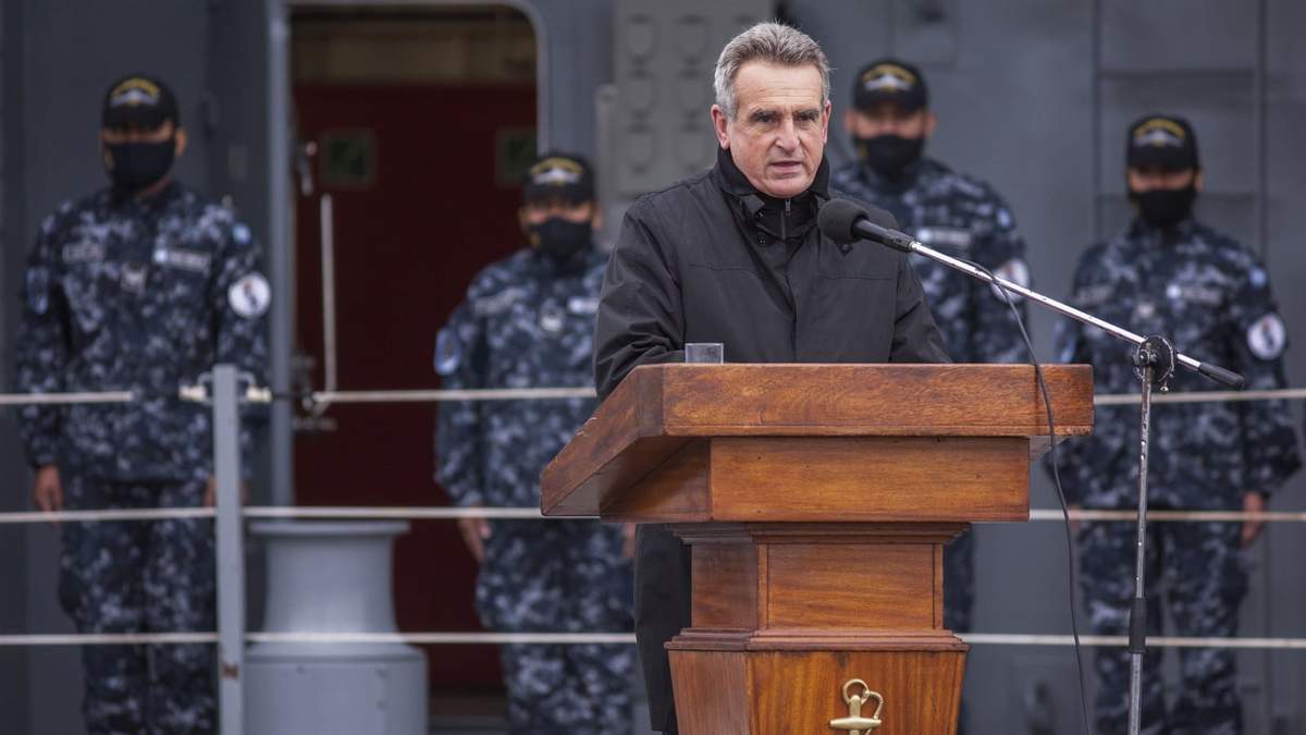 Agustín Rossi, ministro de Defensa. Fuente: (Twitter)