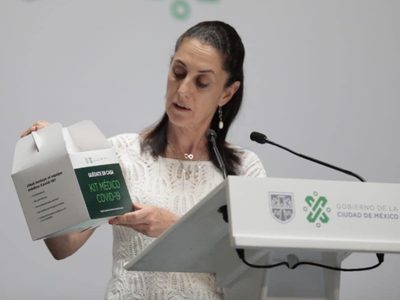Sobre el reparto de ivermectina en la CDMX quienes protestaron no fueron "bots"