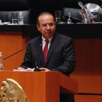 Navarrete Prida presume en el Senado inversión de 82 mil mdp en seguridad, pero admite que violencia se desató