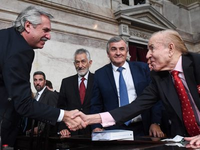 Alberto Fernández sobre el fallecimiento de Menem: “Es una gran pena”