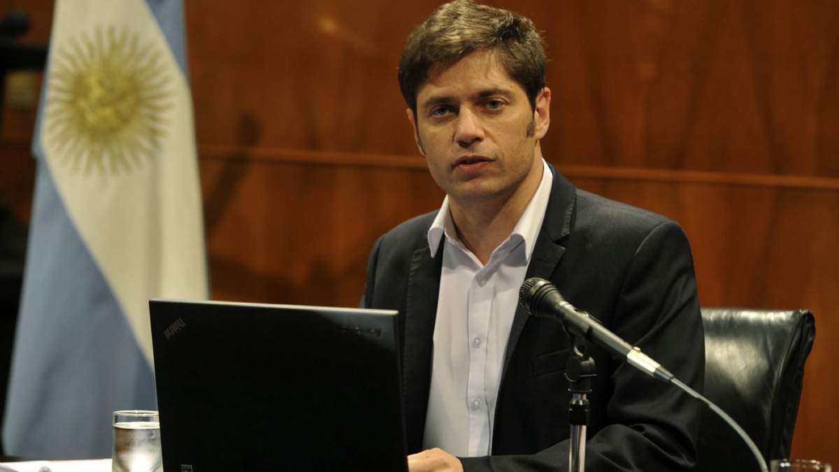 Axel Kicillof, gobernador bonaerense. Fuente: (Twitter)
