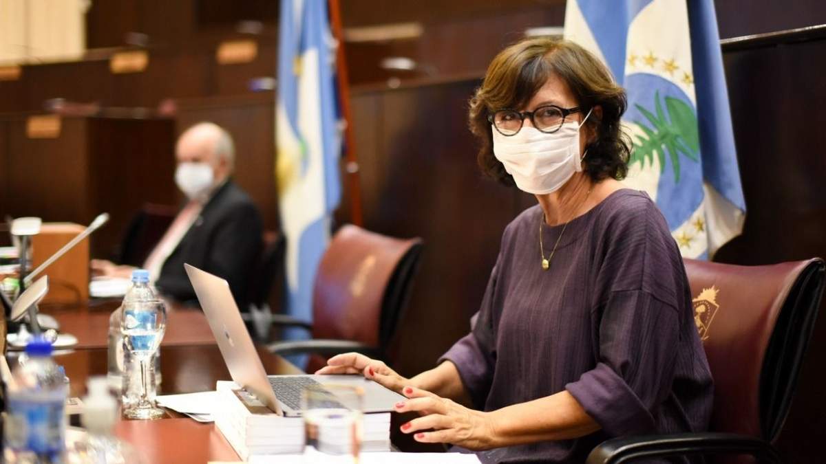 Silvia Sapag. Fuente: (Twitter)
