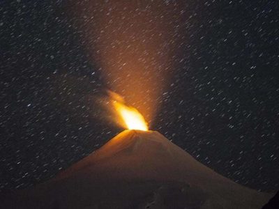 Alerta Amarilla: El volcán Villarrica registró un nuevo sismo este martes