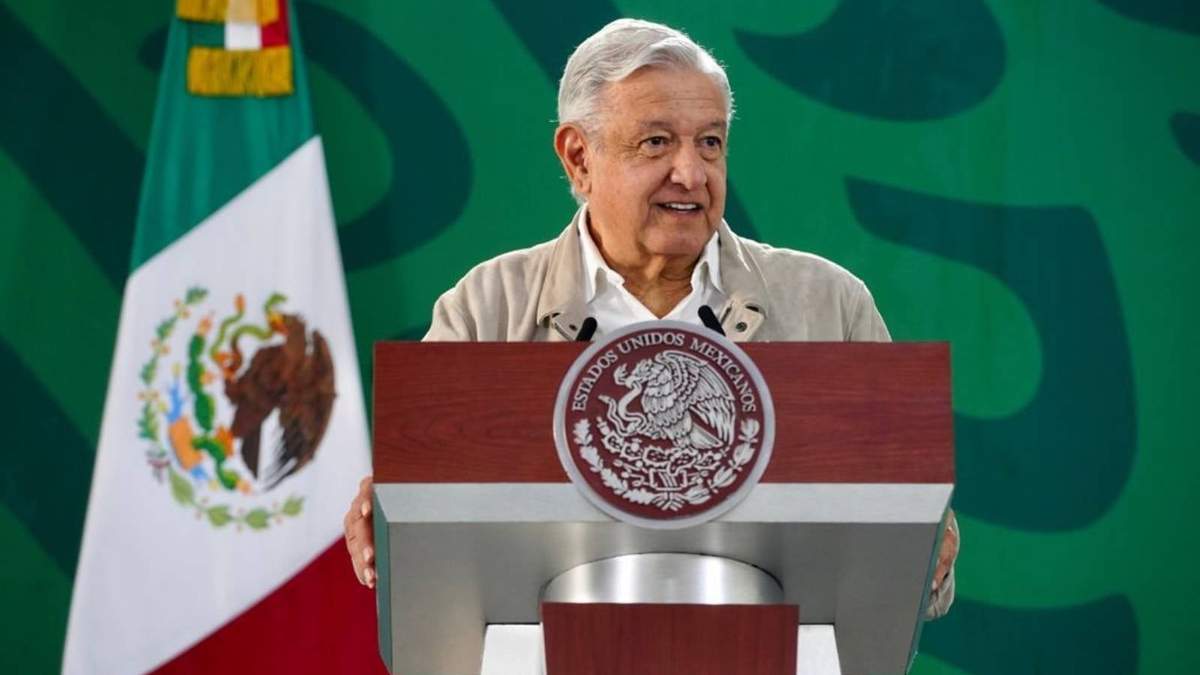 El presidente López Obrador