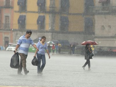 Alertas en toda la CDMX por lluvias y granizo desde la tarde del sábado hasta madrugada del domingo