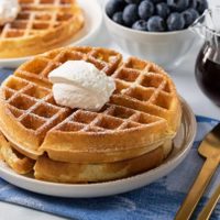 Cómo preparar waffles salados
