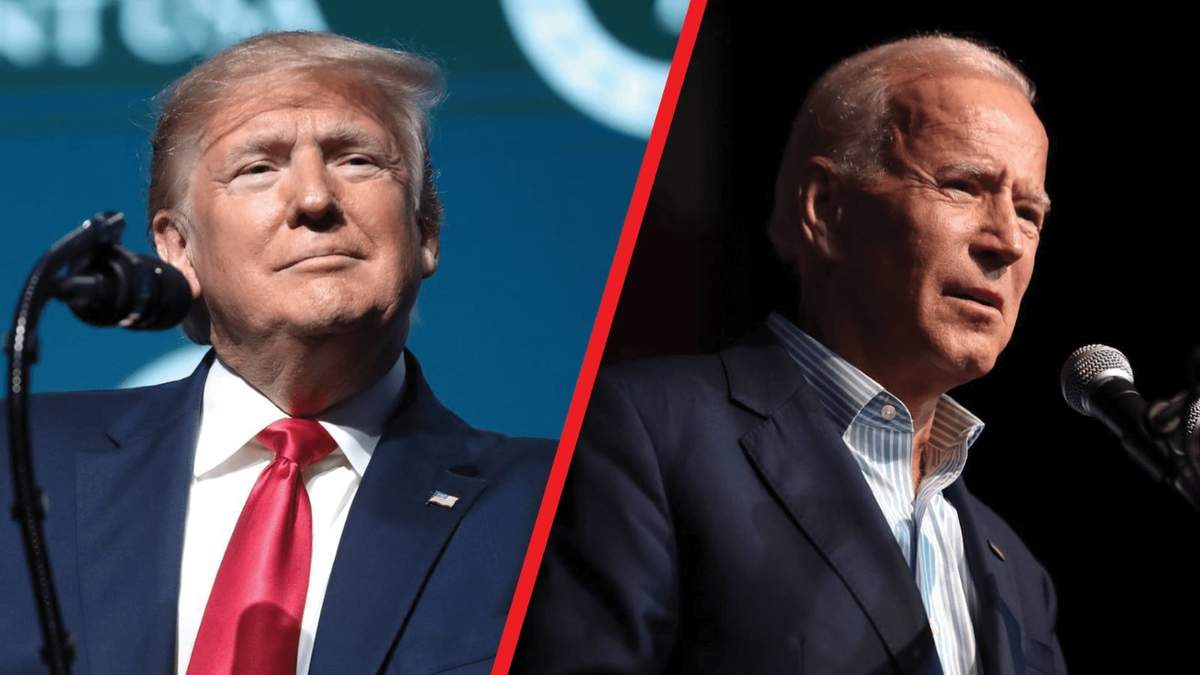 Donald Trump y Joe Biden, en la carrera hacia la presidencia de Estados Unidos. Fuente: (Twitter)