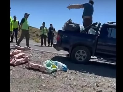 "Yo no los vendo, ustedes no los comen": increíble reacción en un control del CIPPA
