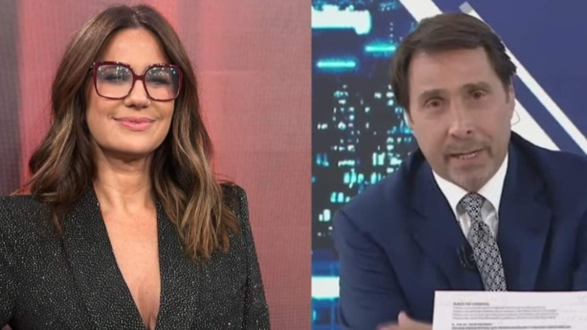 Nancy Dupláa vs Eduardo Feinmann. Fuente: (Minuto Neuquén)