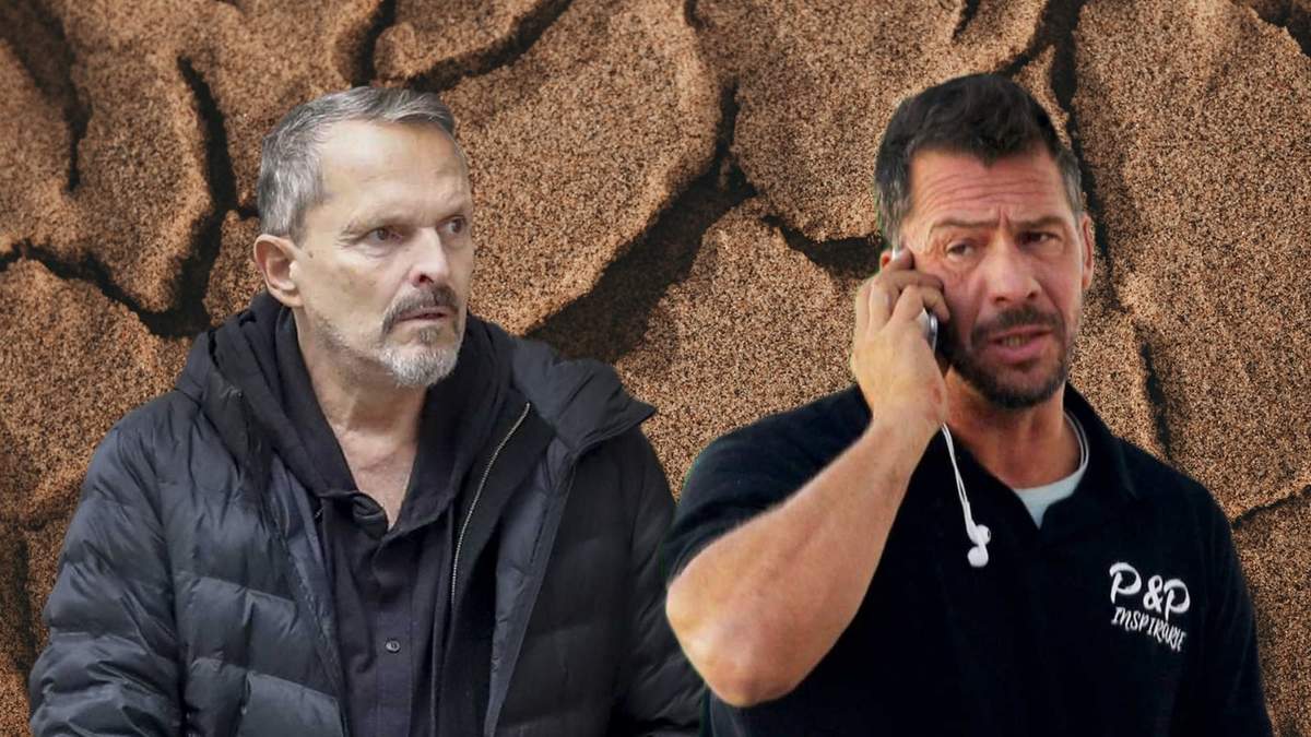 Miguel Bosé y Nacho Palau. Fuente: (MInuto Neuquén)