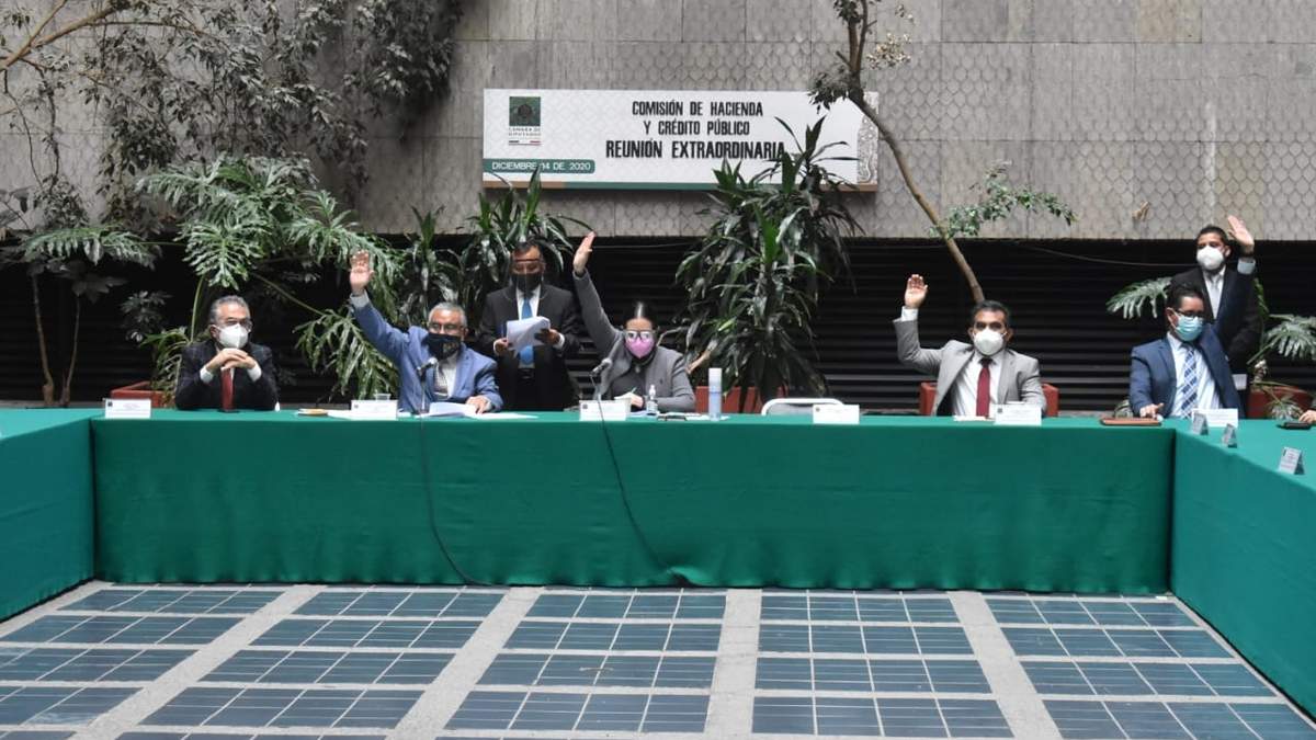 Sesión de la Comisión de Hacienda y Crédito Público