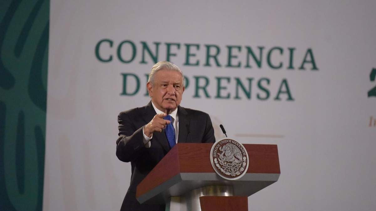 El presidente López Obrador