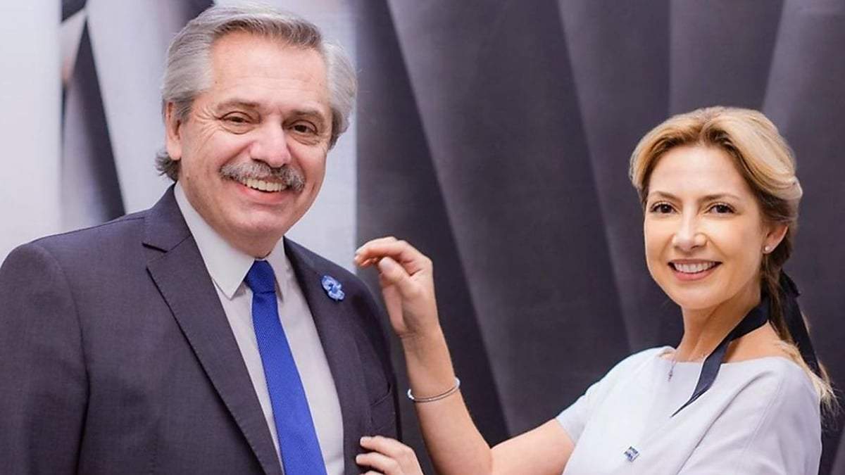 Alberto Fernández y Fabiola Yáñez. Fuente: (Instagram)
