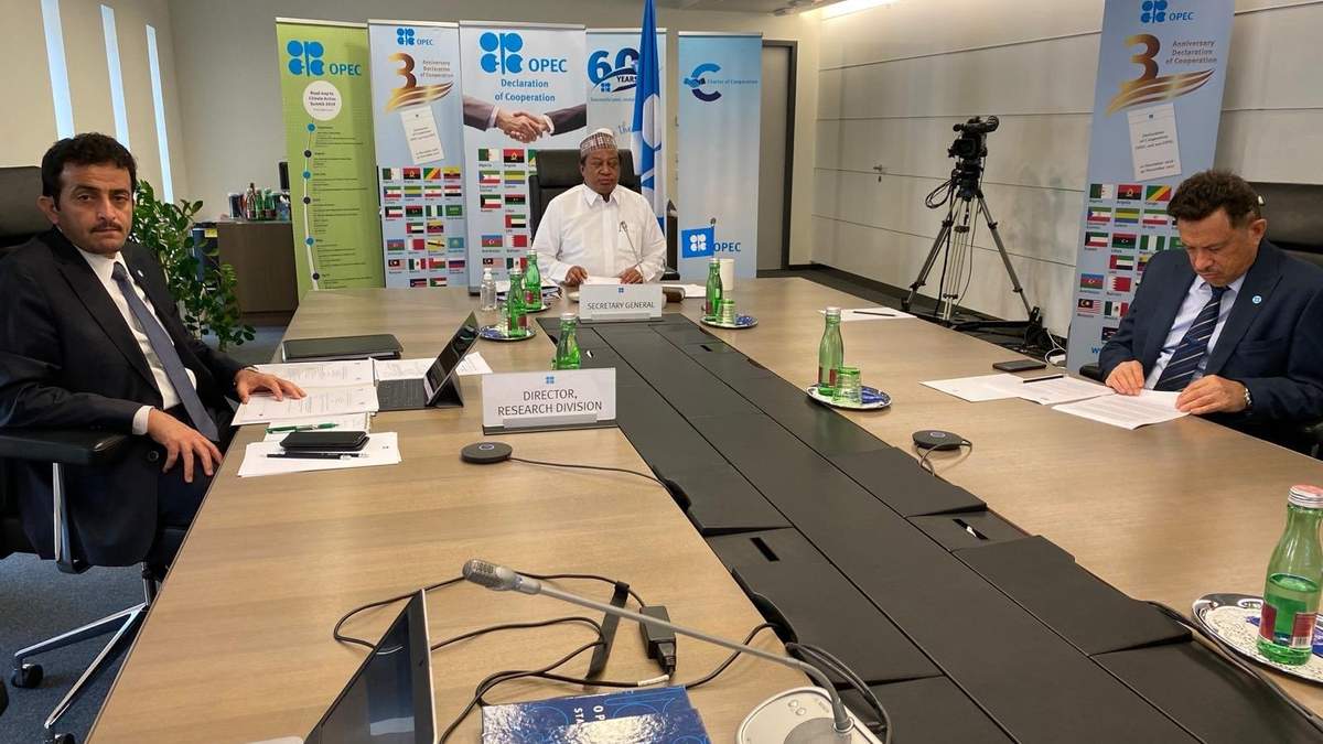 Reunión de la OPEP. (Fuente: Twitter)