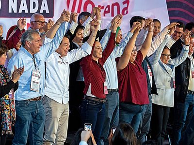 Proceso interno de Morena: Entre impugnaciones, se fortalecen Delgado, Sheinbaum y Adán Augusto
